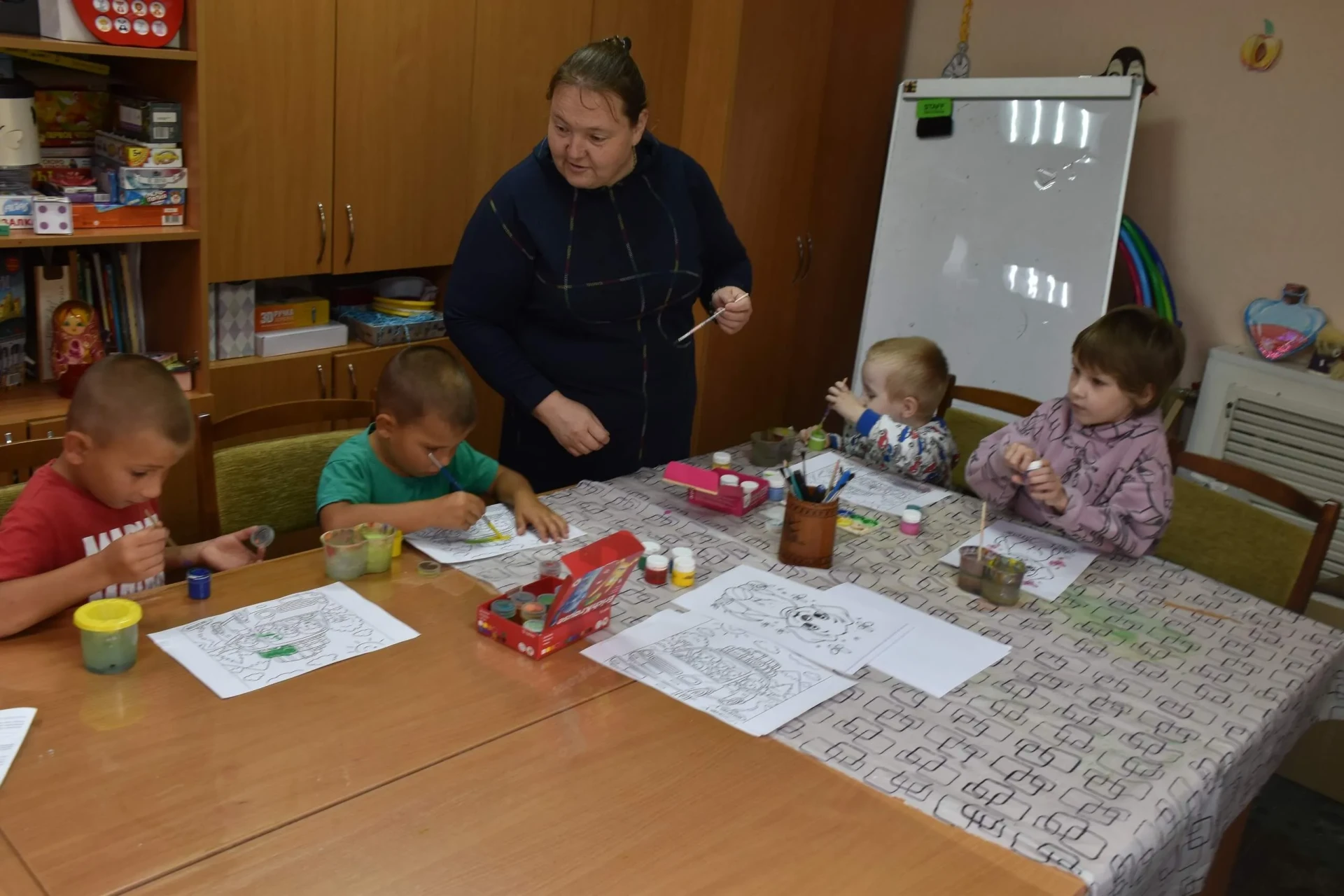 В центре социальной помощи семье и детям (с социальной гостиницей) прошли два насыщенны...