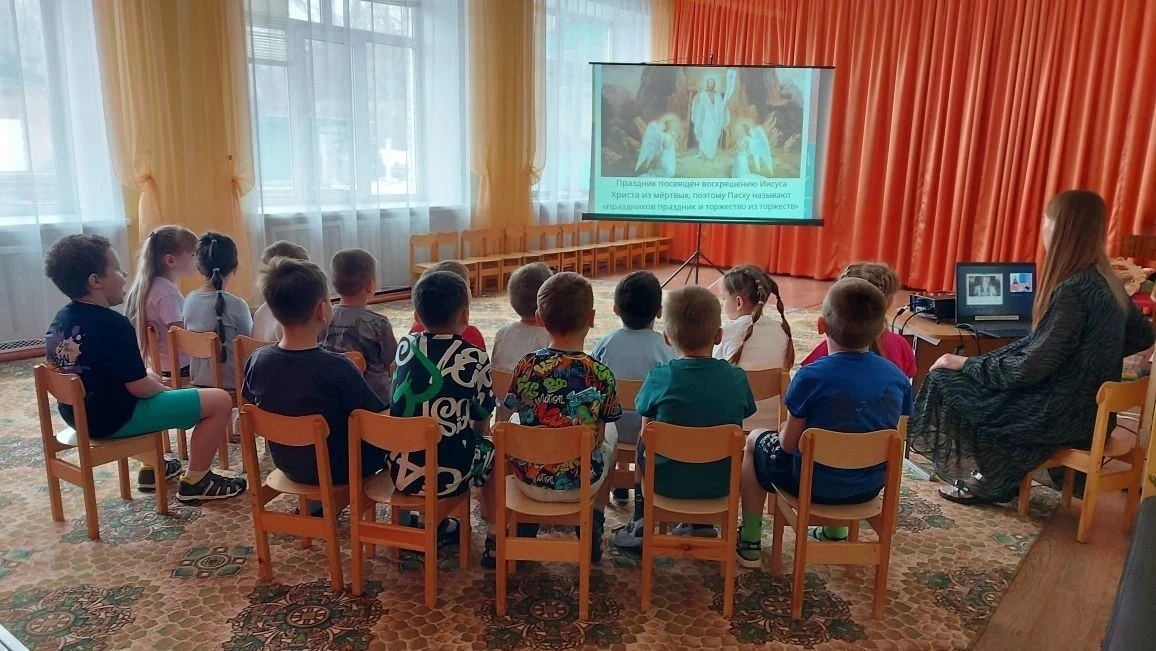 Пасха в детском саду