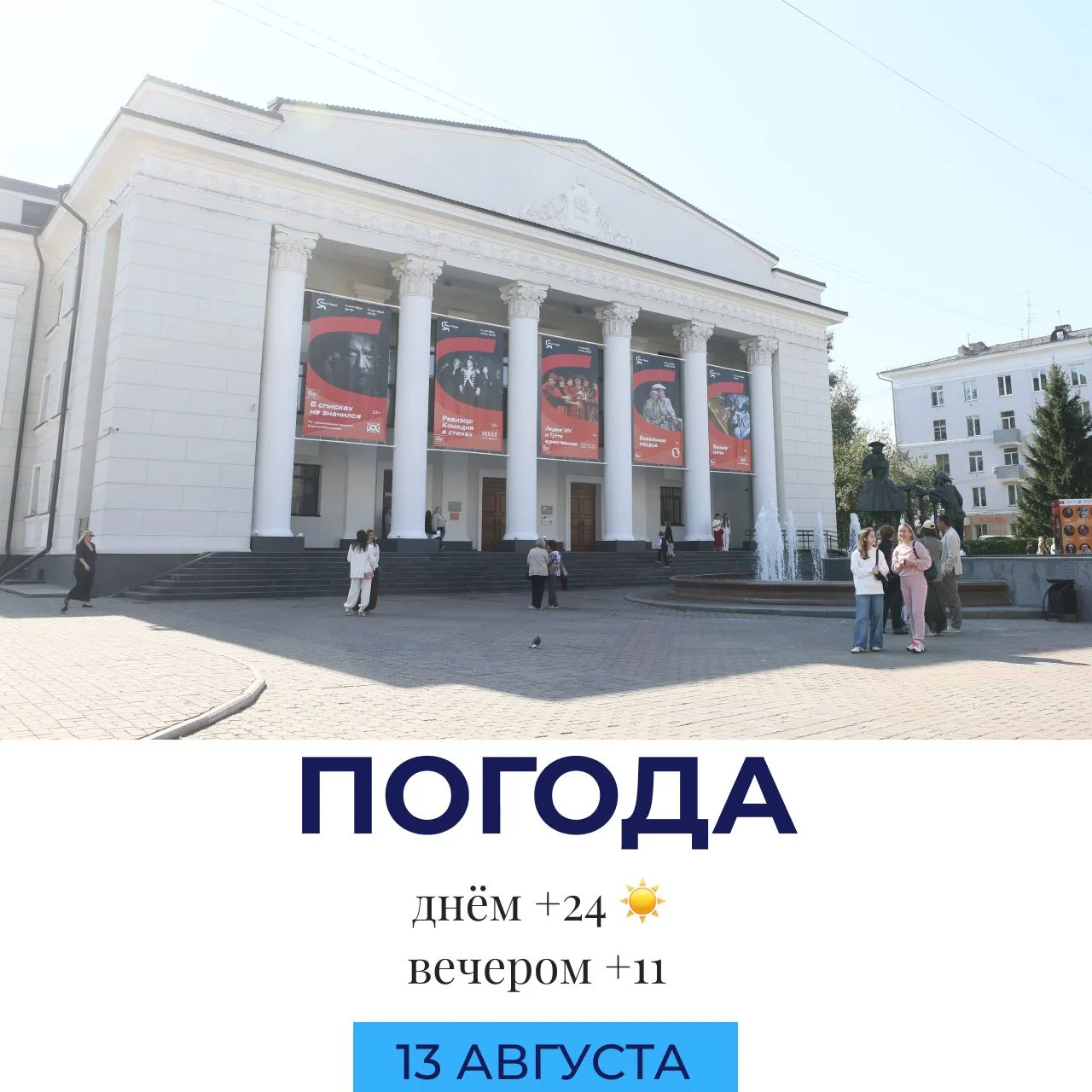 ☀️ Погода сегодня