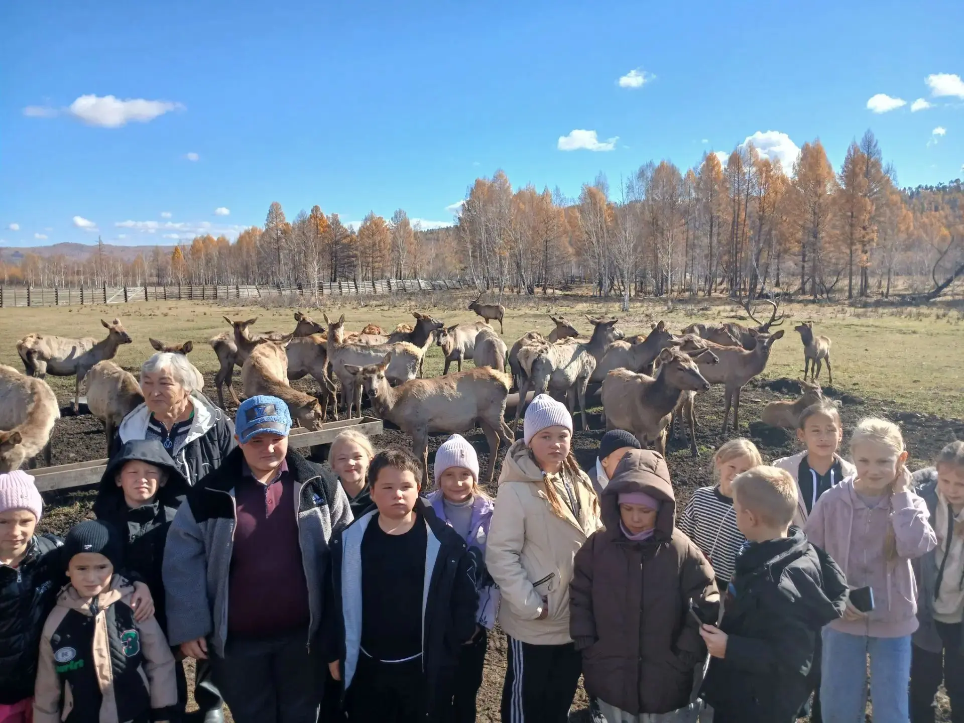 В эти выходные наши ребята совершили незабываемое путешествие на мараловую ферму "Зымка"