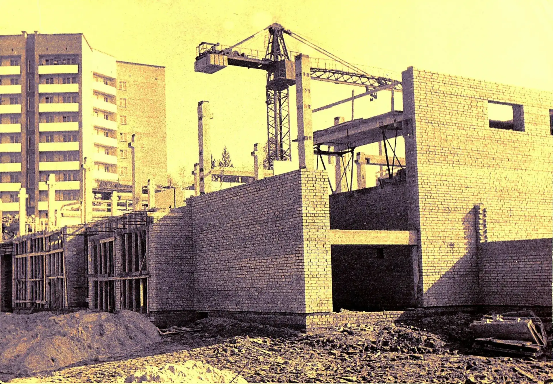 Строительство дома торговли в Сарове. Ровно 50 лет назад