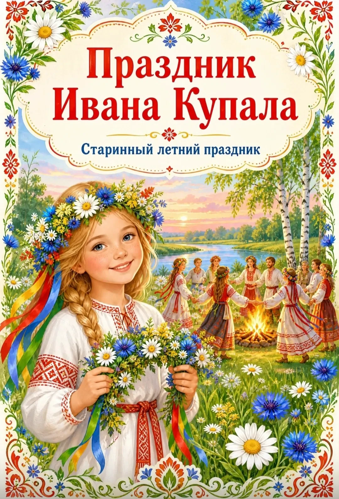 "Ивана Купала" 🌸

📌В целях духовно-нравственного воспитания детей,  развития интереса к русским тр