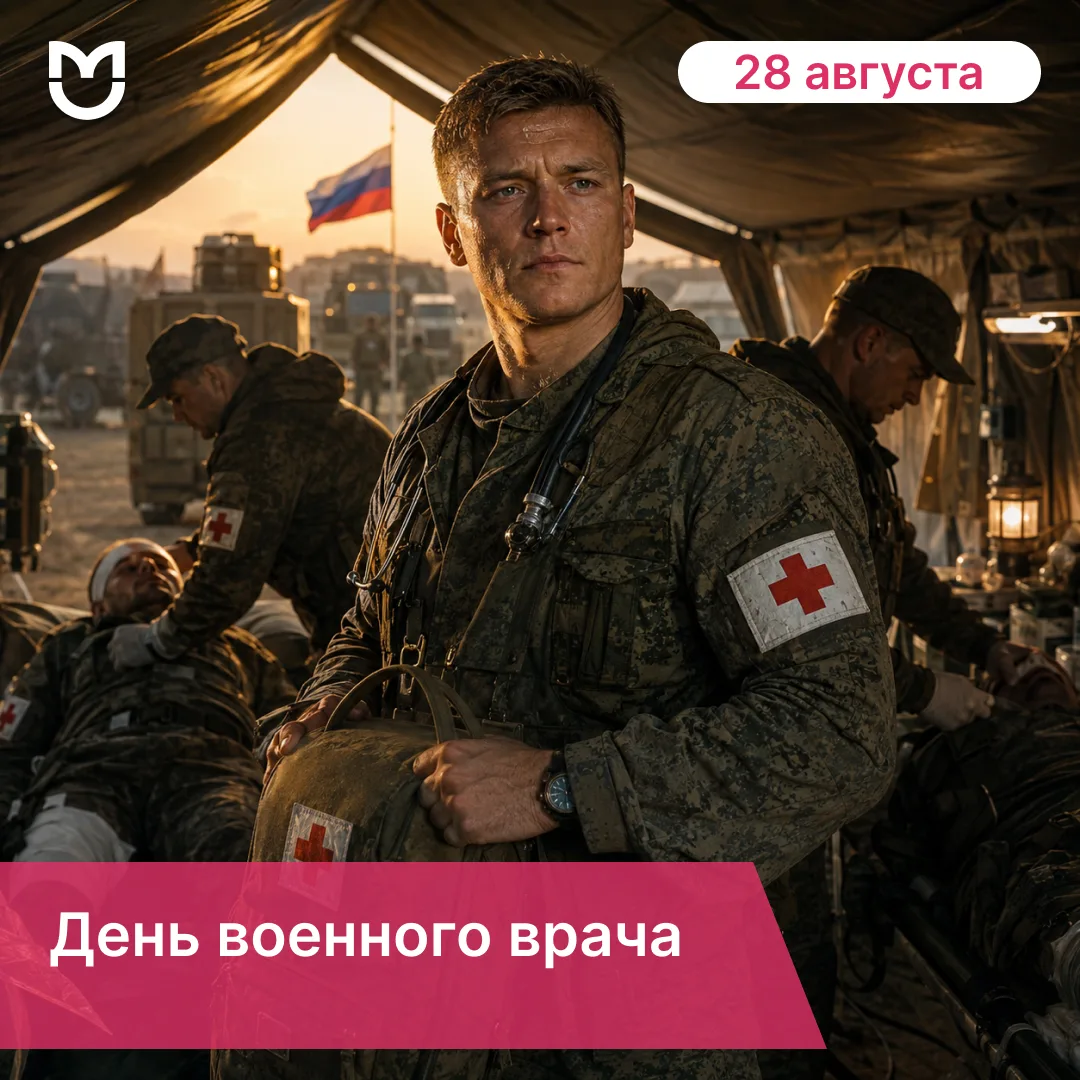 28 августа — День военного медика: верность профессии и ответственность за жизнь