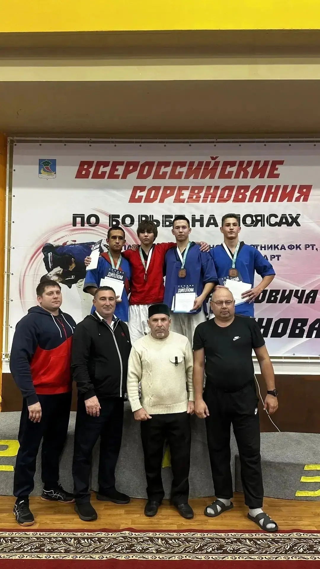 3 октября 2026 года в г. Набережные Челны прошли Всероссийские соревнования по борьбе н...