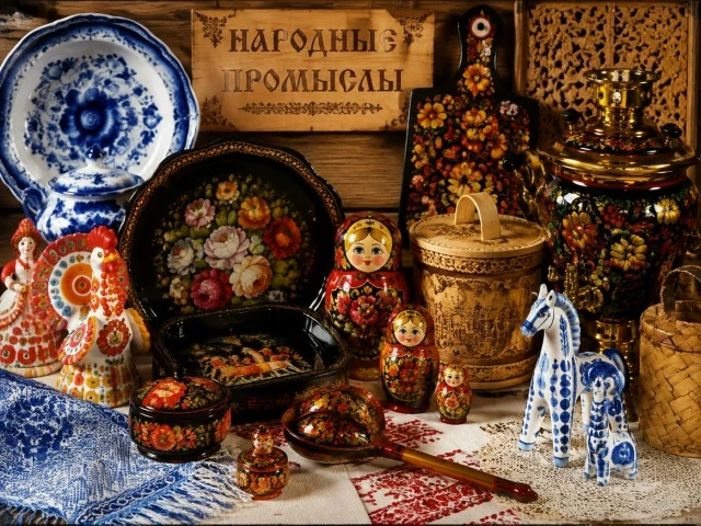 Познавательный час «Народные промыслы»