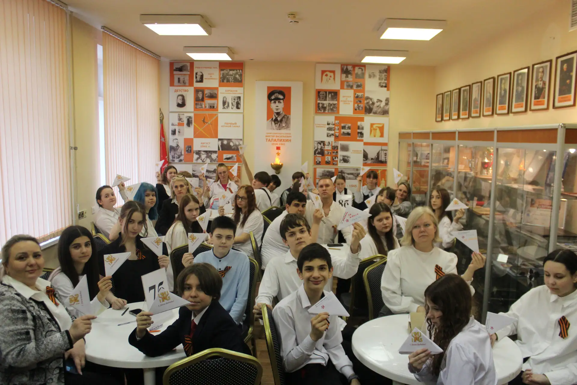 💌 Тепло сердец и связь поколений: Акция «ПИСЬМА ДОБРА СОДАТАМ»💌  🗓 28 апреля в стенах нашей Школы во