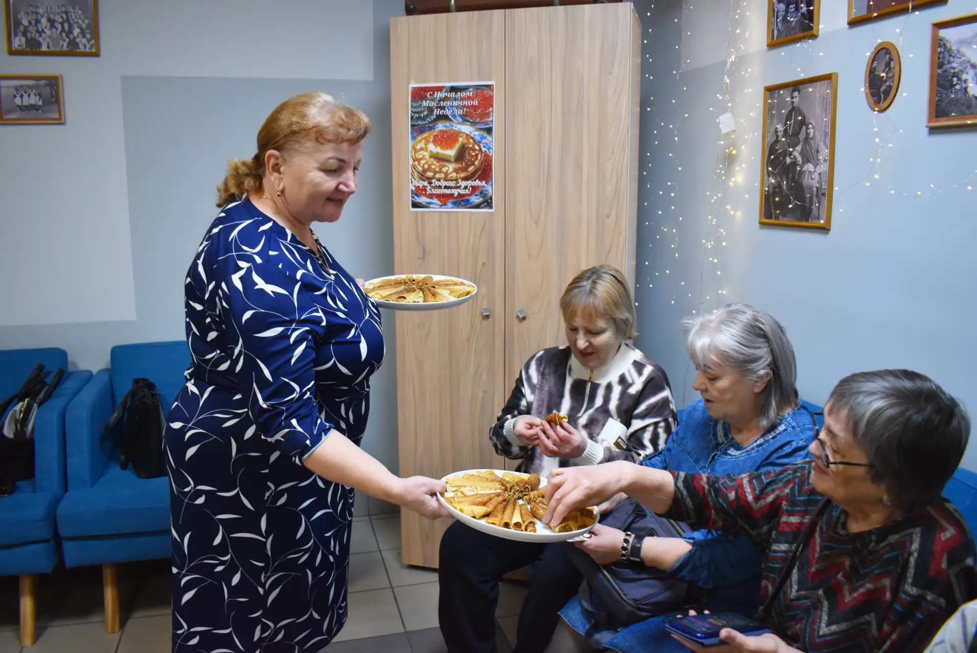 🎉  Масленица в «Импульсе»: как же это было?  Масленичная неделя в Центре активного долголетия пролет