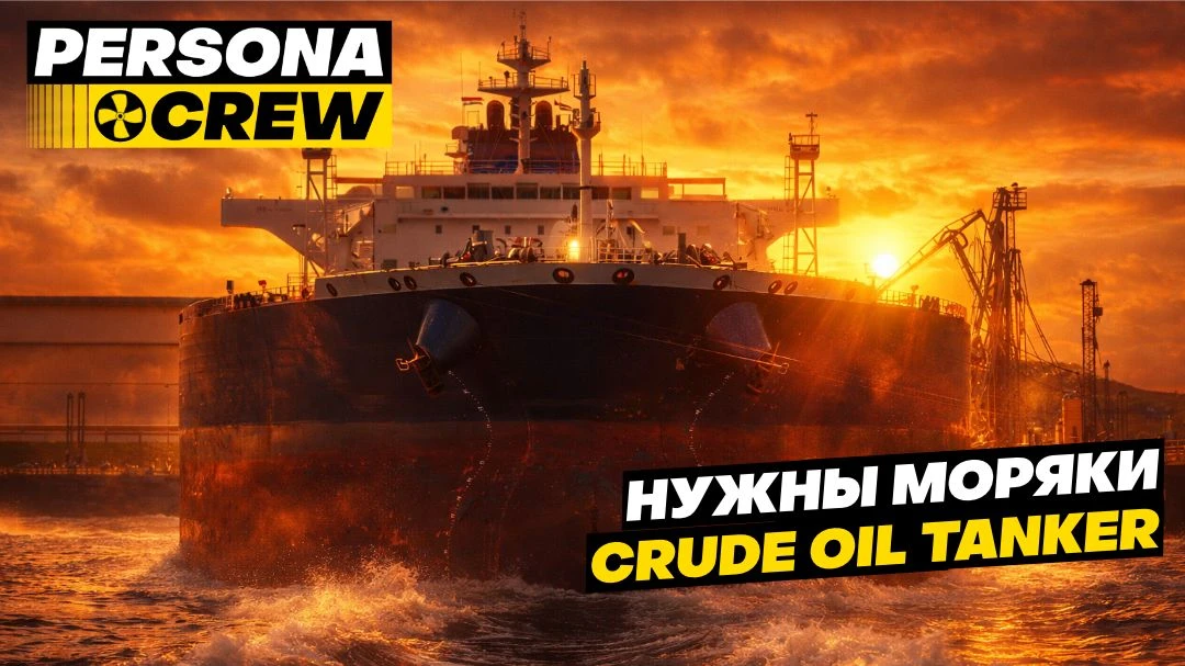 Crude Oil Tanker | Смена - 9 - 13 сентября | Контракт - 4 ± 2 мес.