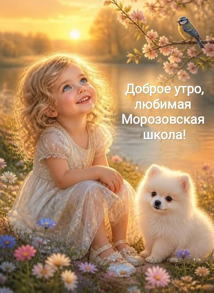 🔆 С добрым утром, уважаемые подписчики и гости канала МБОУ МОРОЗОВСКАЯ ООШ!