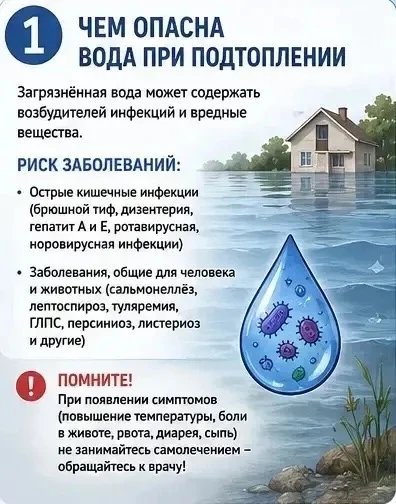 💧⚠️ Вода после подтопления: что важно знать каждому