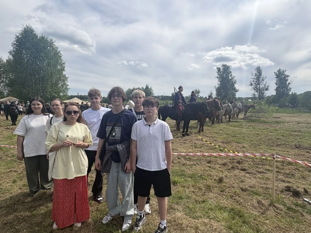 ⏳️Живое погружение в историю Первой мировой  В Зеленоградском наши девятиклассники стали свидетелями