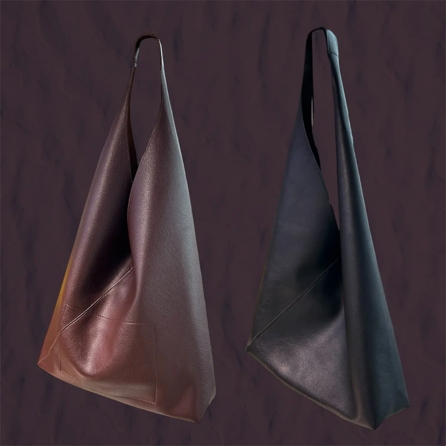 Сумка-хобо из экокожи

👜 Мягкая форма и вместительность. Комфортный вариант для повседневного ритма