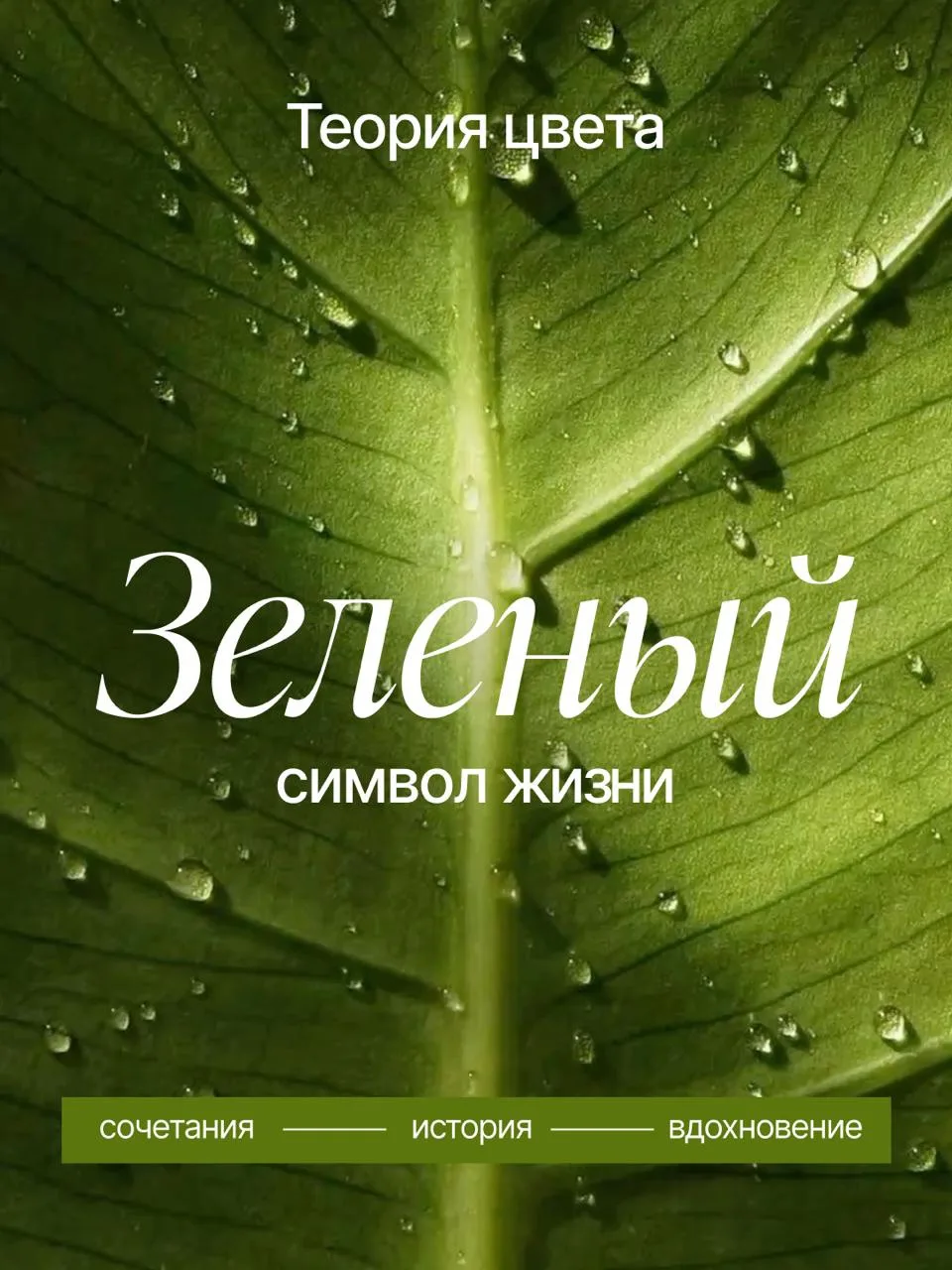 Теория цвета 💚