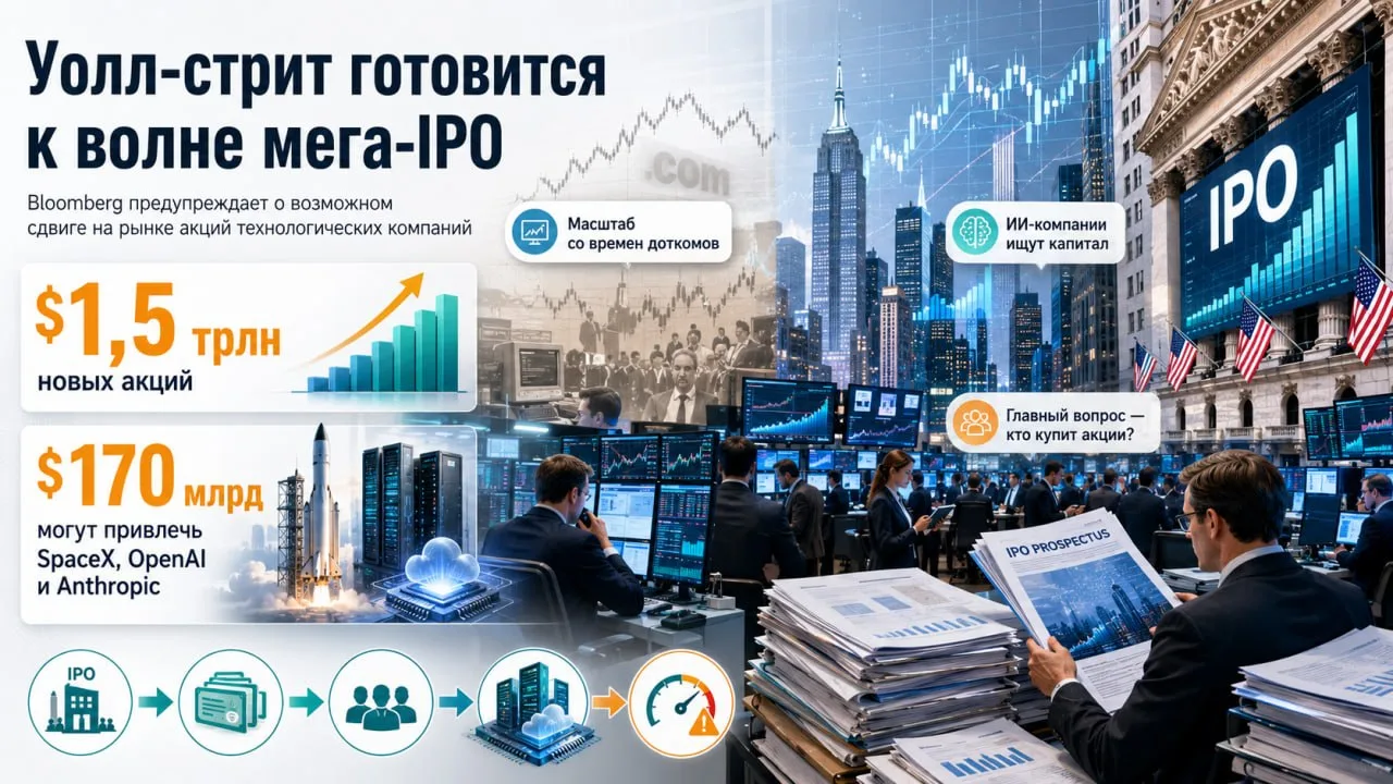 Уолл-стрит может накрыть новая волна перегрева: Bloomberg предупреждает, что в ближайшие годы на рын