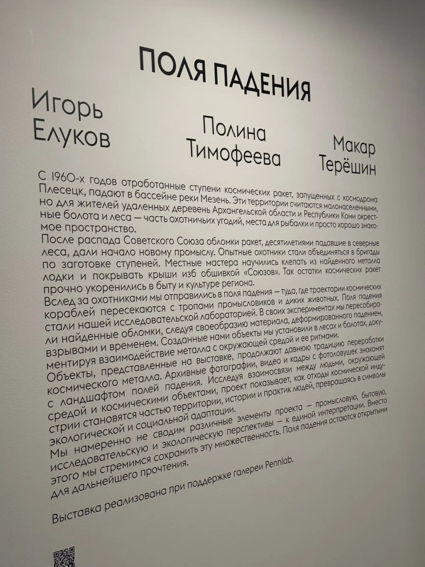 Сегодня была на открытии выставки «Поля падения» в галерее Ruarts — и меня очень зацепи...