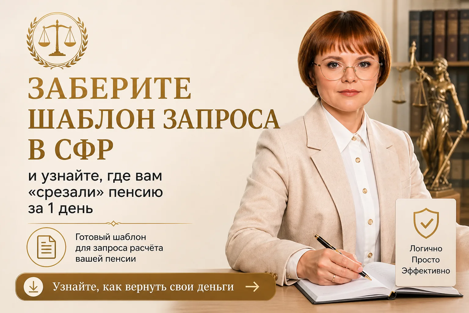 Заберите шаблон запроса в СФР и узнайте, где вам “срезали” пенсию за 1 день