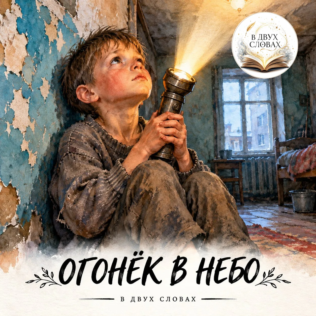 Мальчик и мама были голодные. Ему она с утра последний хлебушек скормила. Он есть не пр...