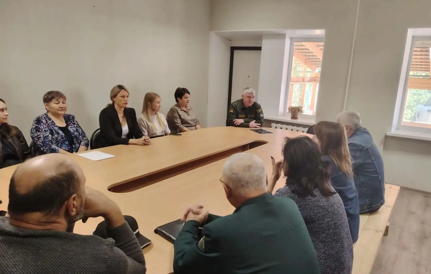 Денис Мамонтов посетил Нижне-Тагильское лесничество. Встреча с коллективом была посвяще...