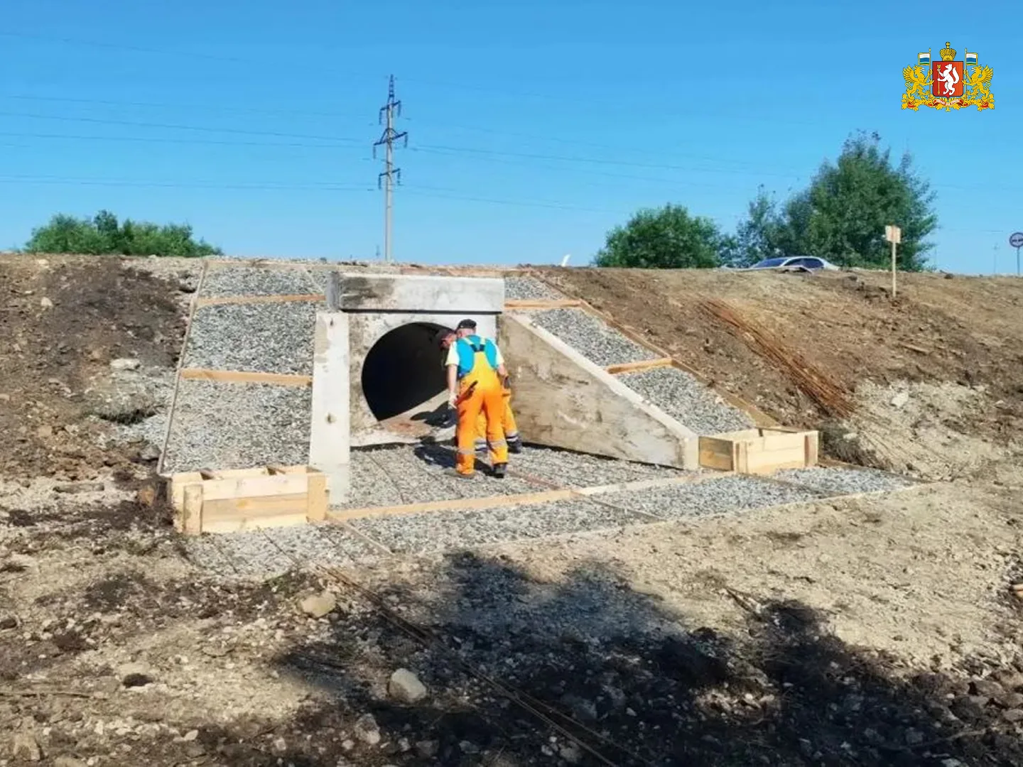 🛣 Дорожники завершают ремонт участков автомобильной дороги Артемовский – Арамашево в муниципальном 