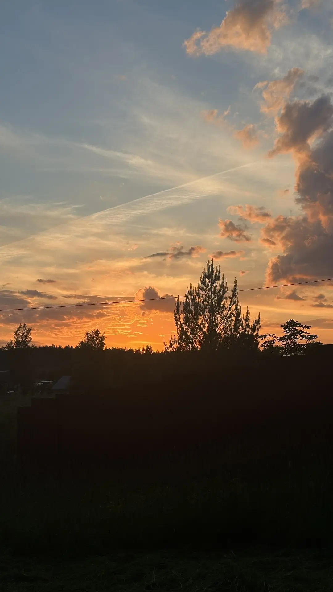 Какие же у нас красивые закаты 🌅