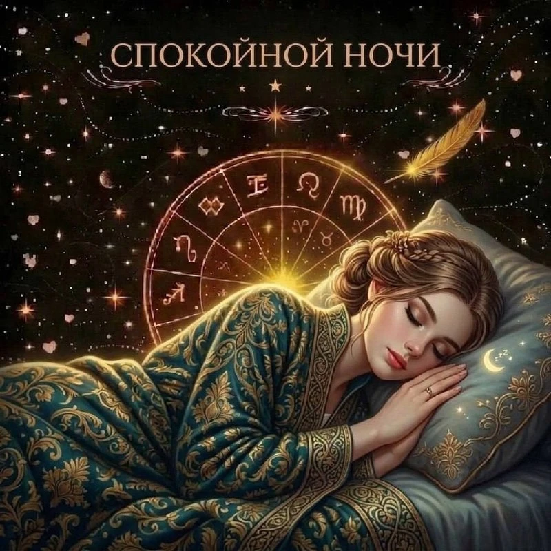 СПОКОЙНОЙ НОЧИ 🌙 

Пусть эта ночь подарит тебе самый уютный отдых, унесет все дневные заботы и напо