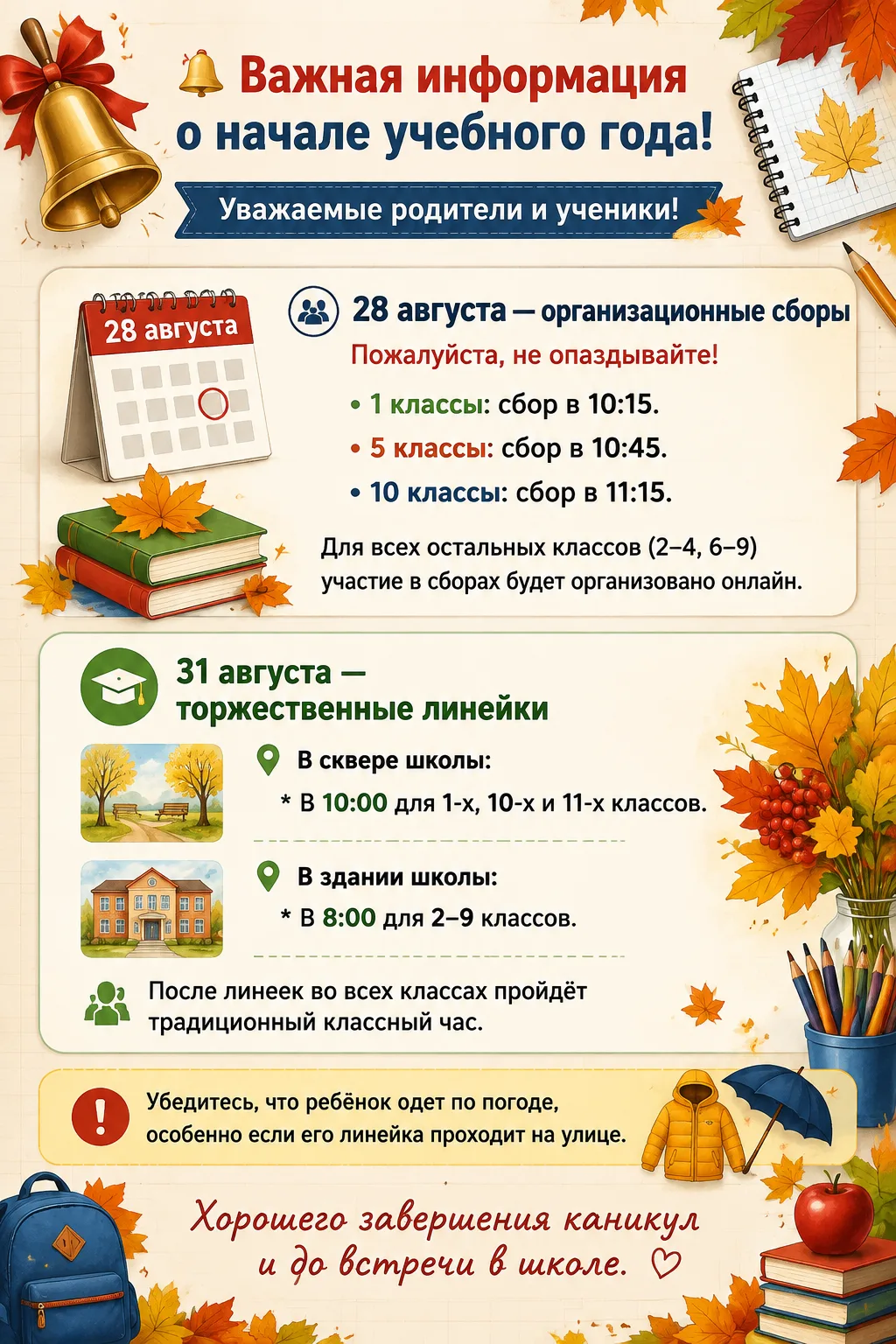 СКОРО В ШКОЛУ! 🎒