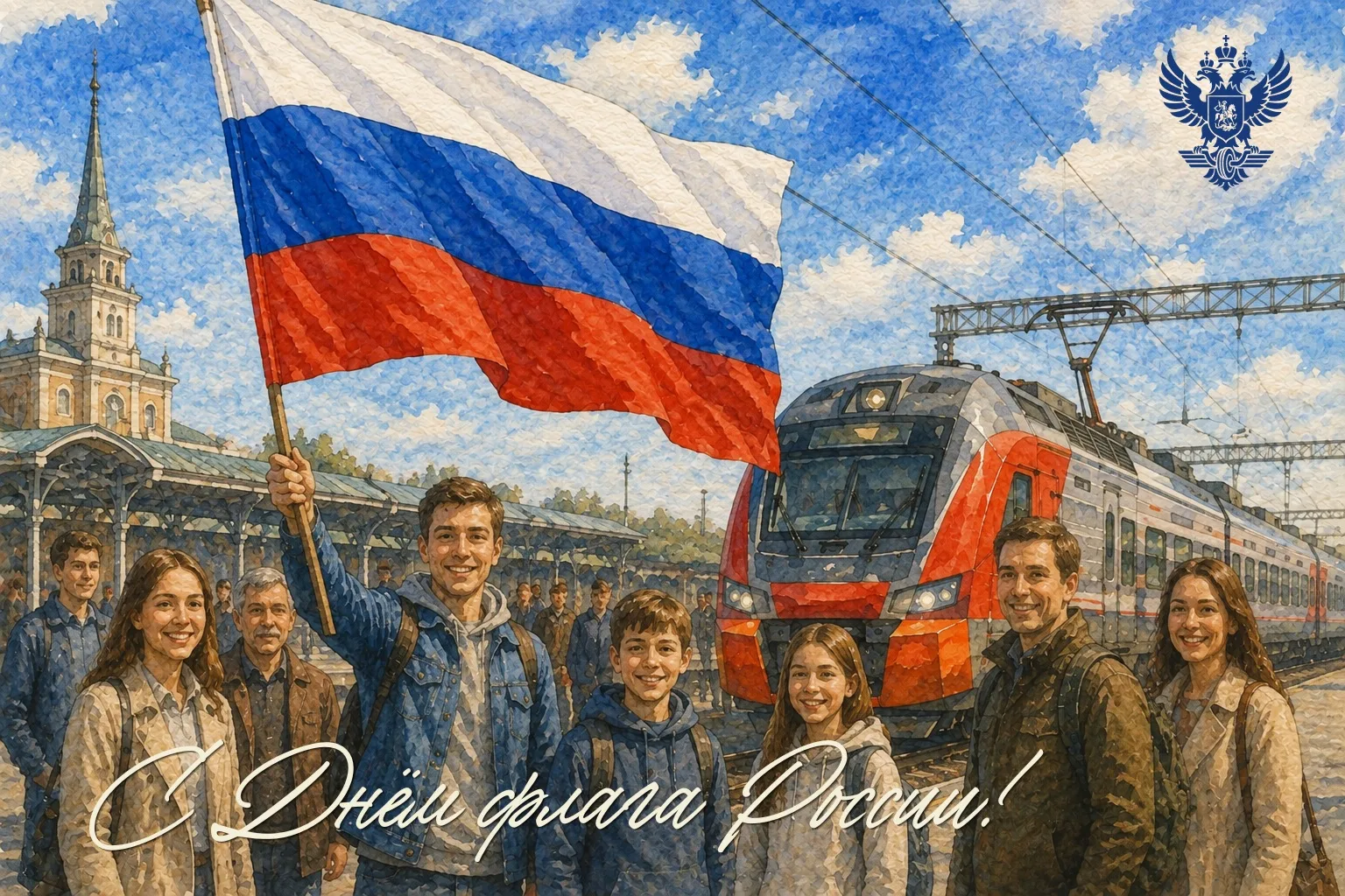 🇷🇺 С Днём Государственного флага России!