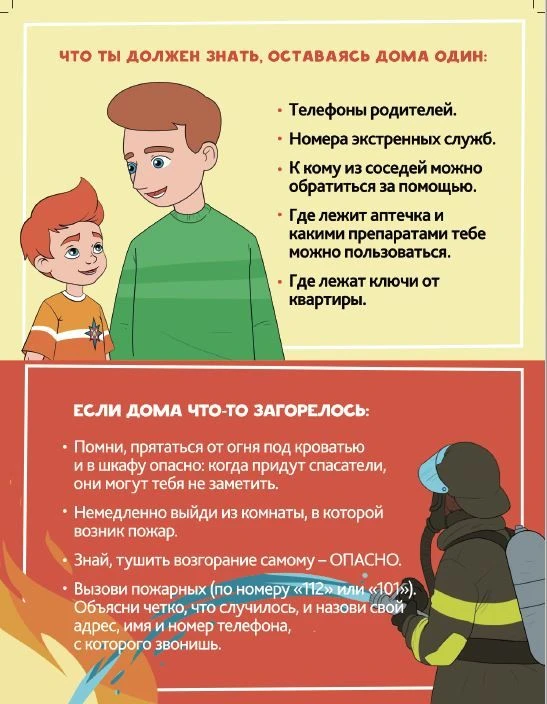 Правила пожарной безопасности для детей
