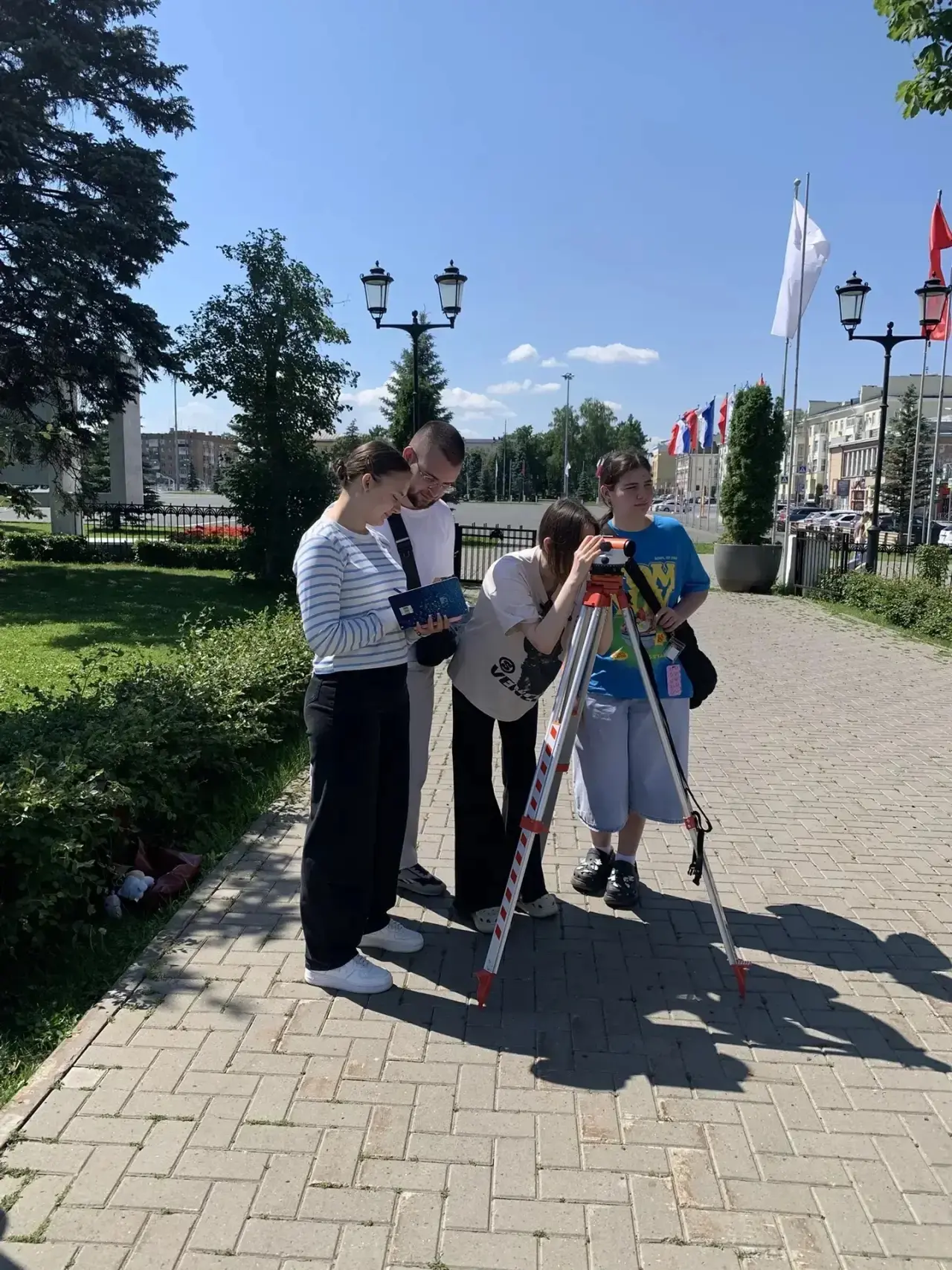Учимся делать замеры, изучаем рельеф 🤔

📣 В рамках реализации программы профессионального обучения