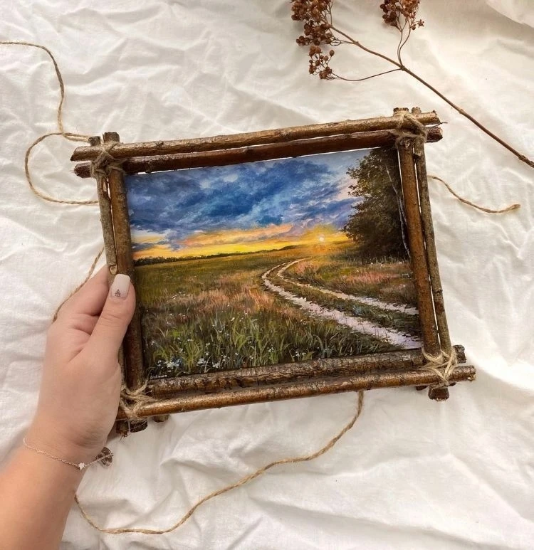 Кapтины из природногo мaтеpиала 🌿🖼