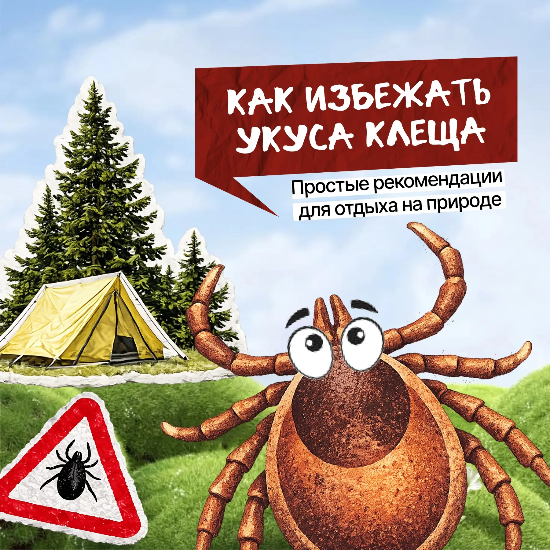 Клещи уже вышли на охоту