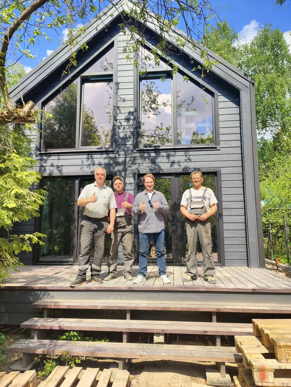 🏠 СДАН ДОМ БАРНХАУС 61 В КОРОЛЕВЕ В ПРЕДЧИСТОВОЙ ОТДЕЛКЕ