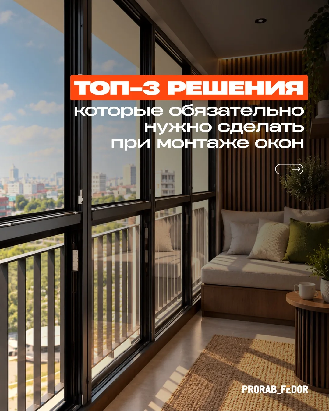 📌Сохраняй решения, которые обязательно нужно сделать при монтаже окон