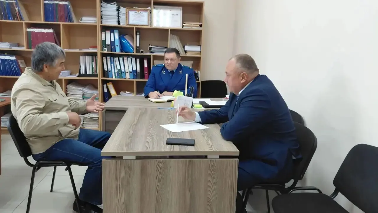 ⚡️ Прокуратурой Чойского района проведен личный прием граждан в селе Паспаул