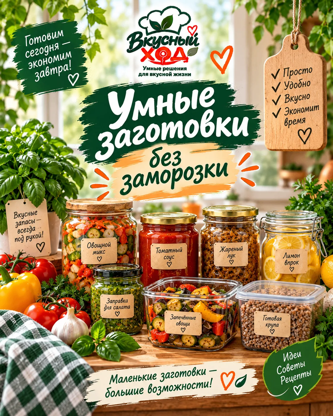 🧊 УМНЫЕ ЗАГОТОВКИ №8 — ЗАВТРАКИ НА НЕСКОЛЬКО ДНЕЙ