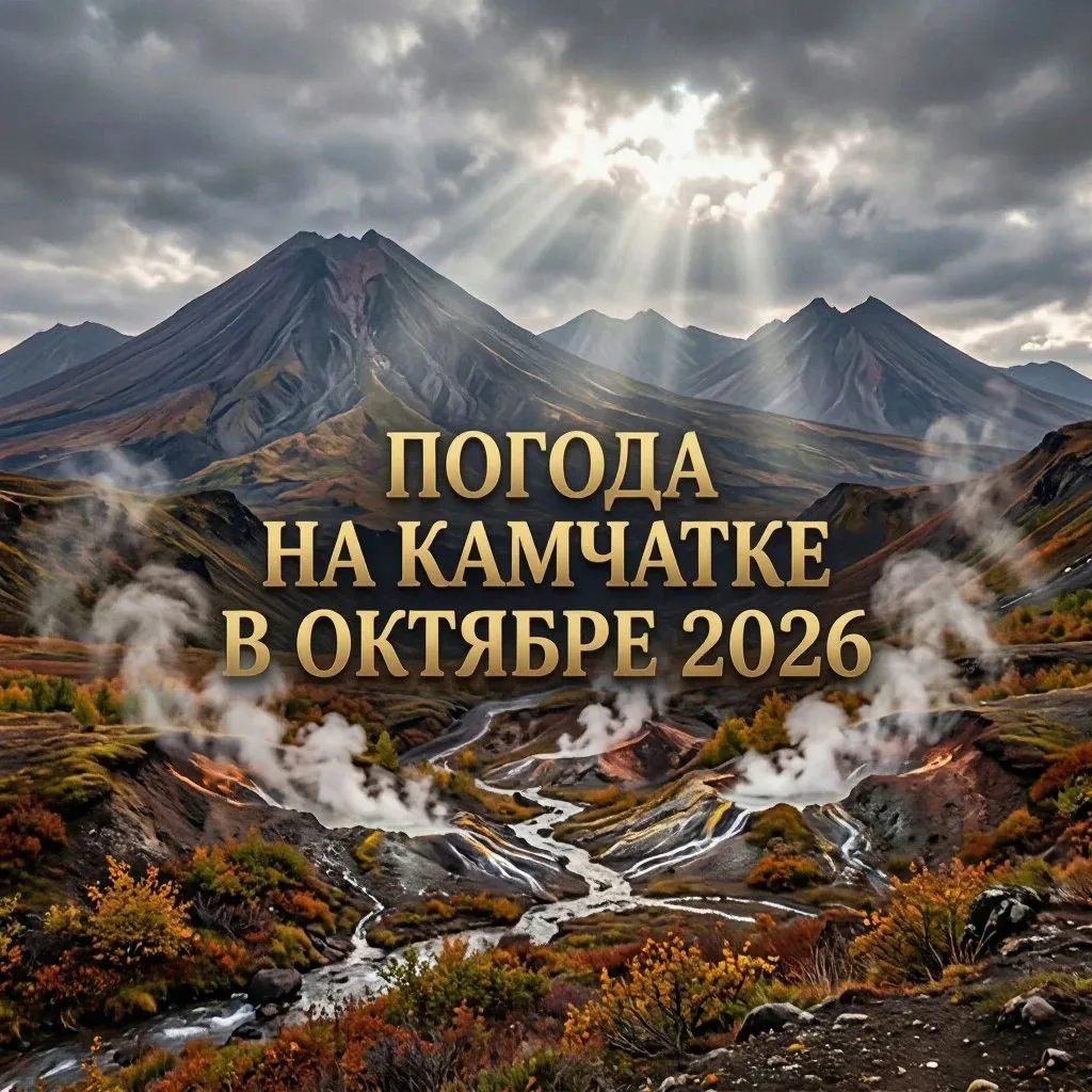 Прогноз погоды на Камчатке на октябрь 2026 года