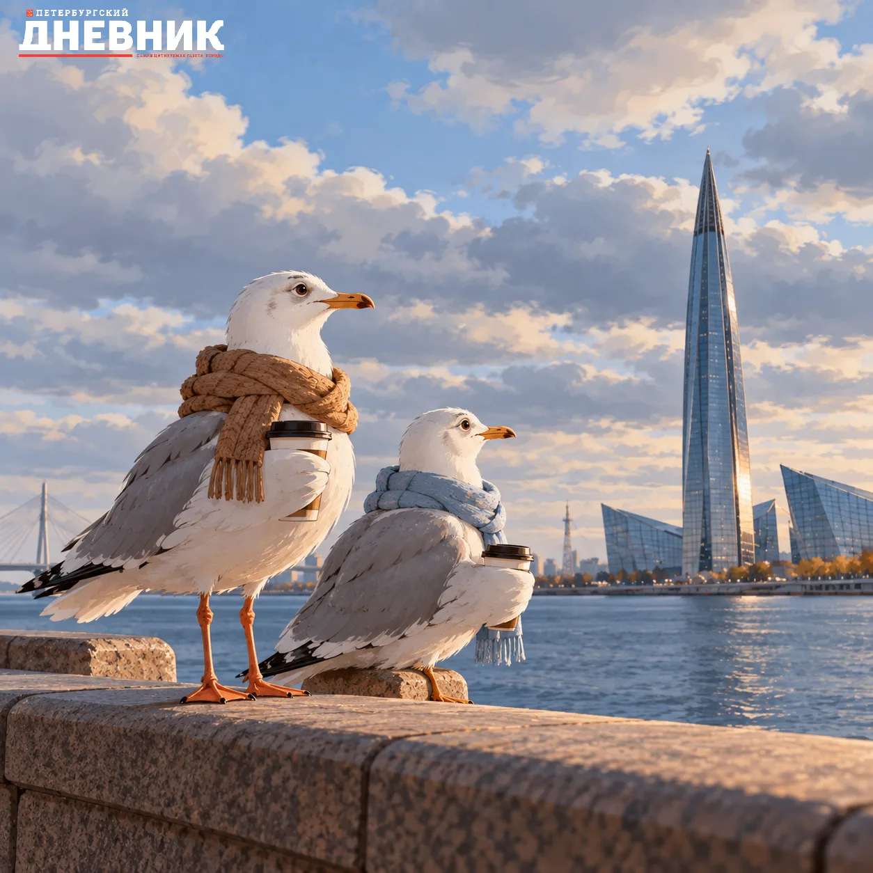 🌤 Пятница в Петербурге пройдёт без дождей
