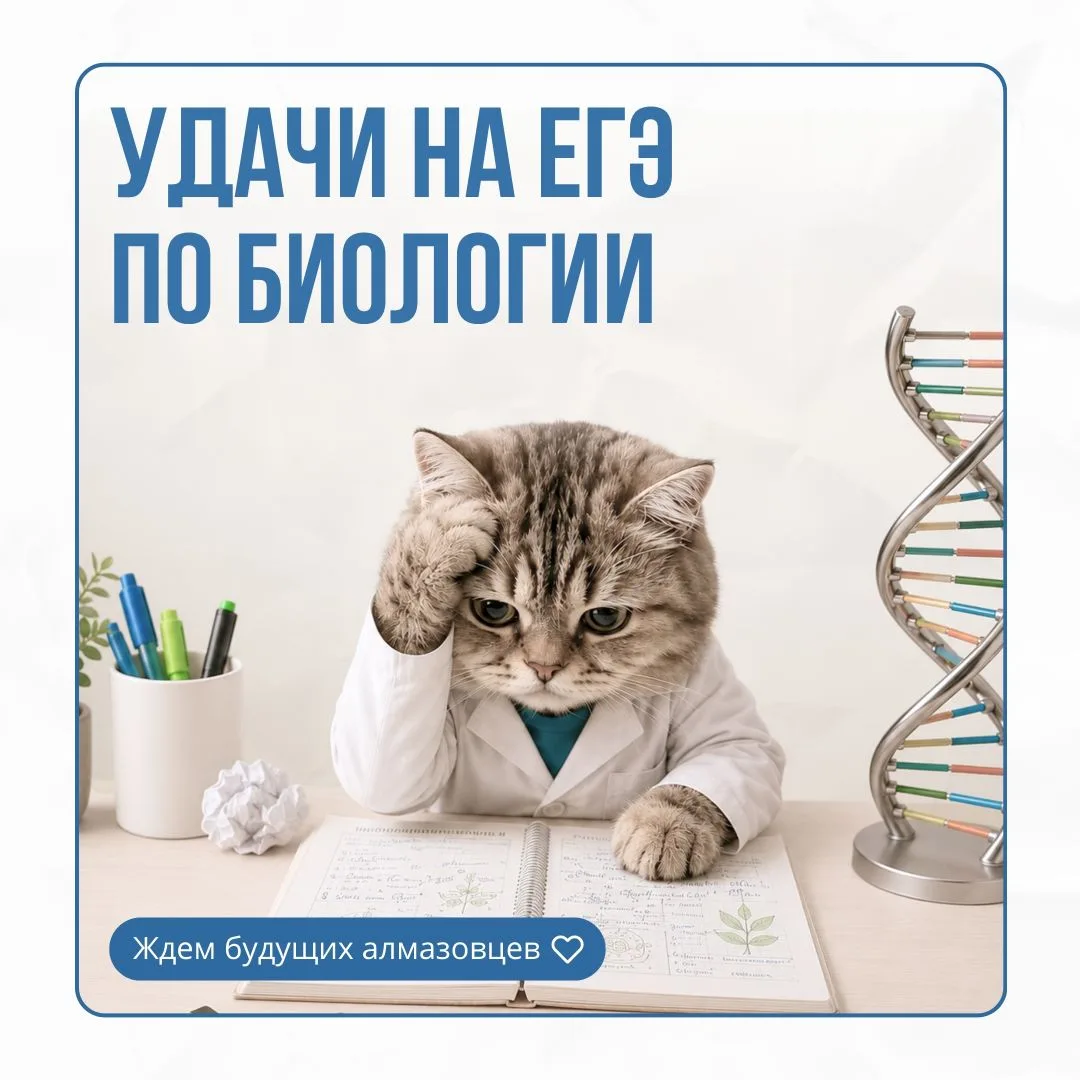 Успешной сдачи ЕГЭ по биологии 🧬
 
Пусть в ваших ответах будет идеальный симбиоз логики, знаний и у