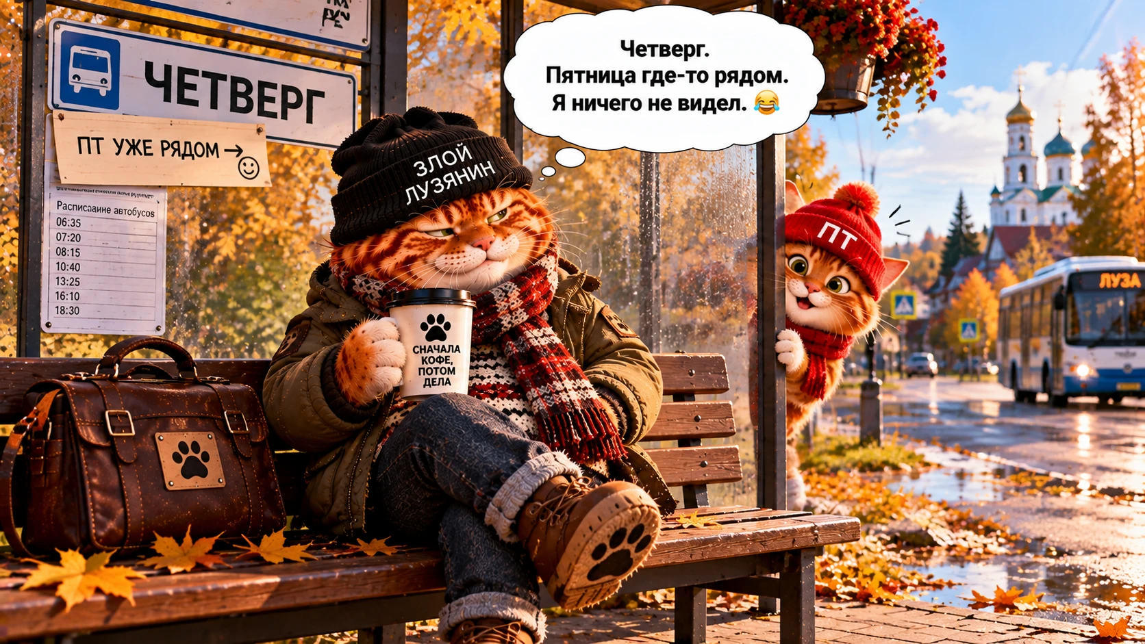 ☀️ Доброе утро, лузяне!