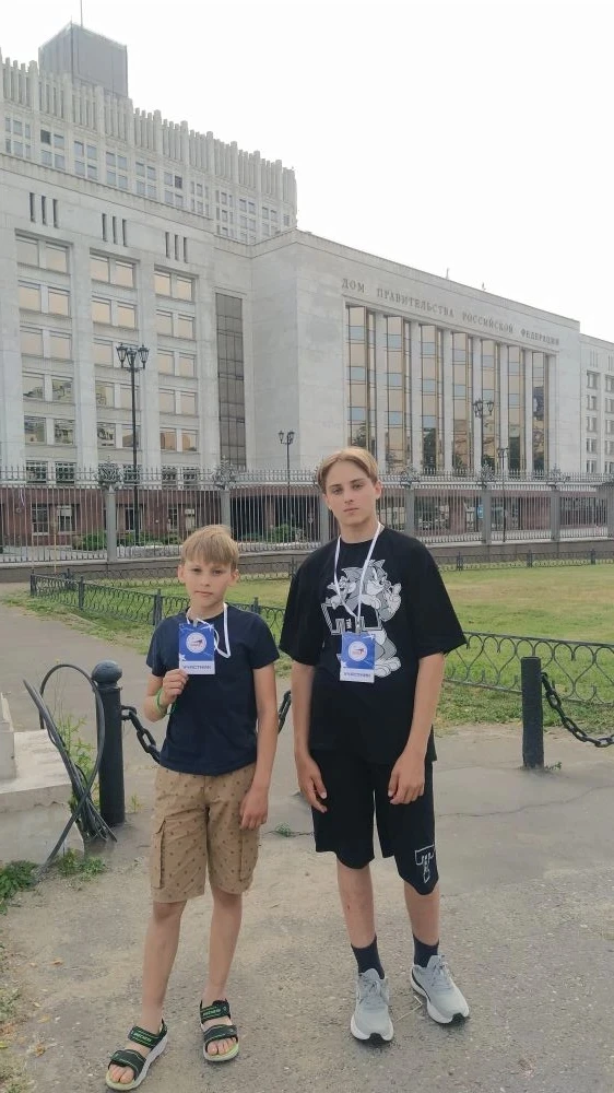 🌟12 июня наши ребята, активисты Движения Первых, братья - Пустоваловы Михаил и Влад, приняли участи