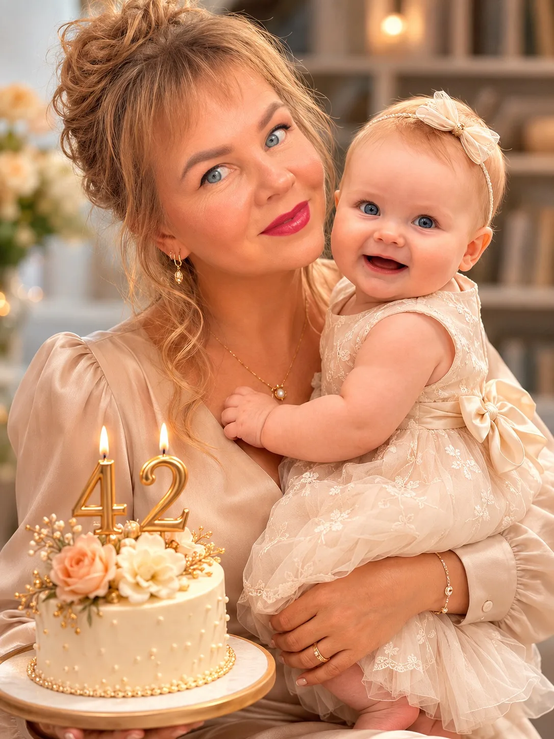 Ребят, мне сегодня 42 💃

Когда-то я была уверена, что эта цифра однажды повергнет меня в депрессию.