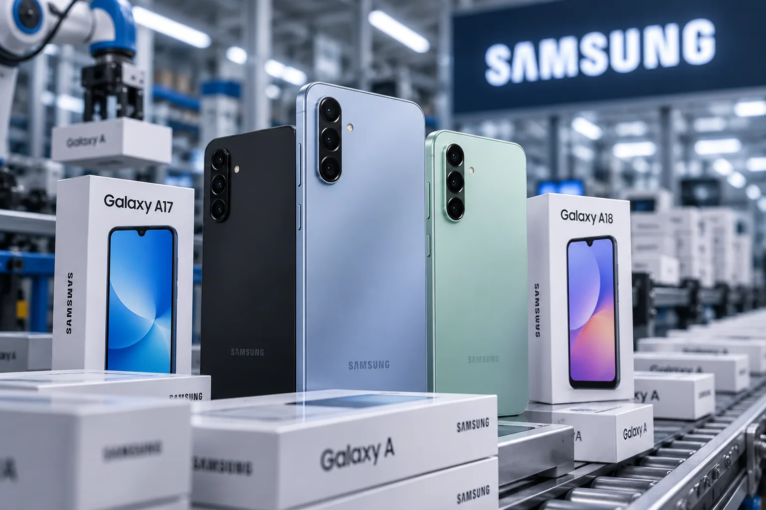 Samsung сделала ставку на бюджетные Galaxy во время подорожания памяти
