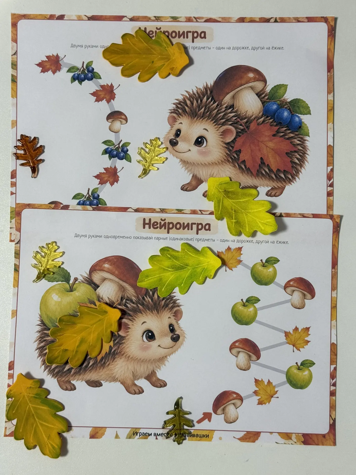 🍂 Продолжаем  челлендж с «Осенним комплектом заданий»