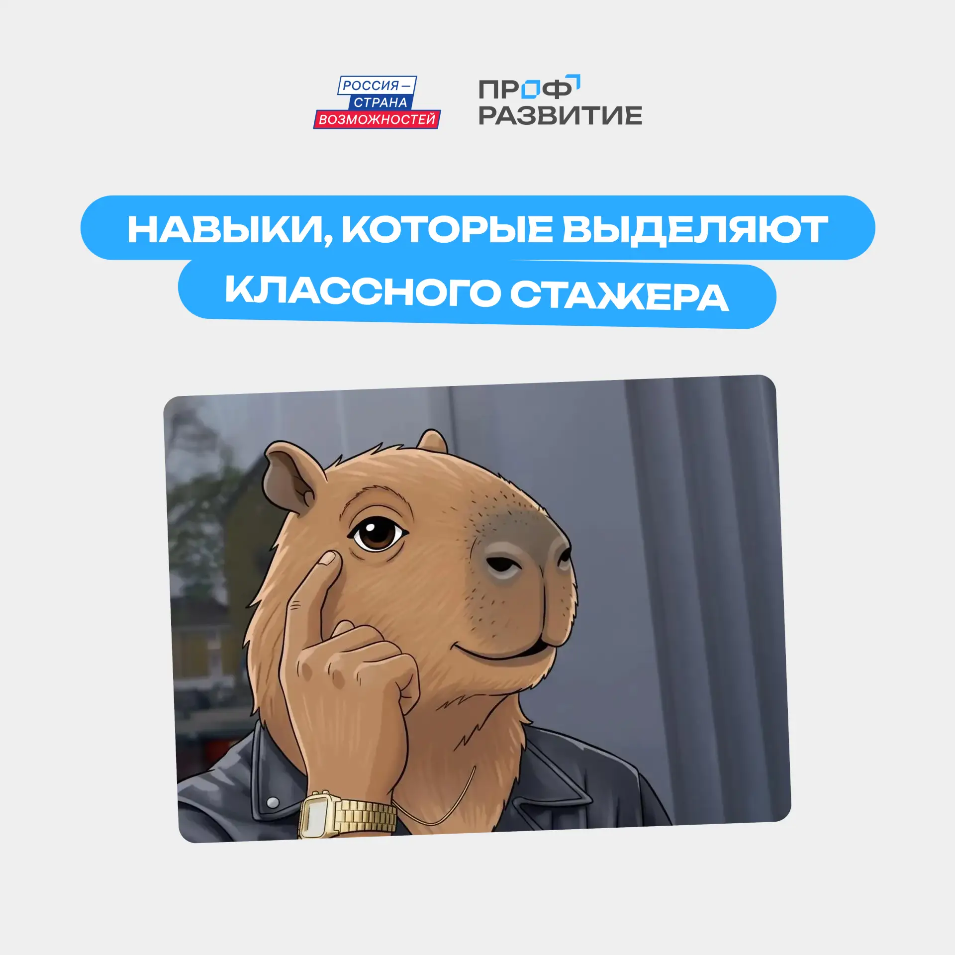 Качества, которые сразу выделяют классного стажера 💼

Собрали 5 навыков, которые точно пригодятся к