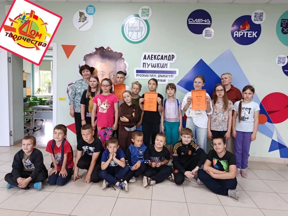 Педагоги "Медынского Дома творчества" провели для ребят "Михеевской школы" увлекательную квест-игру 