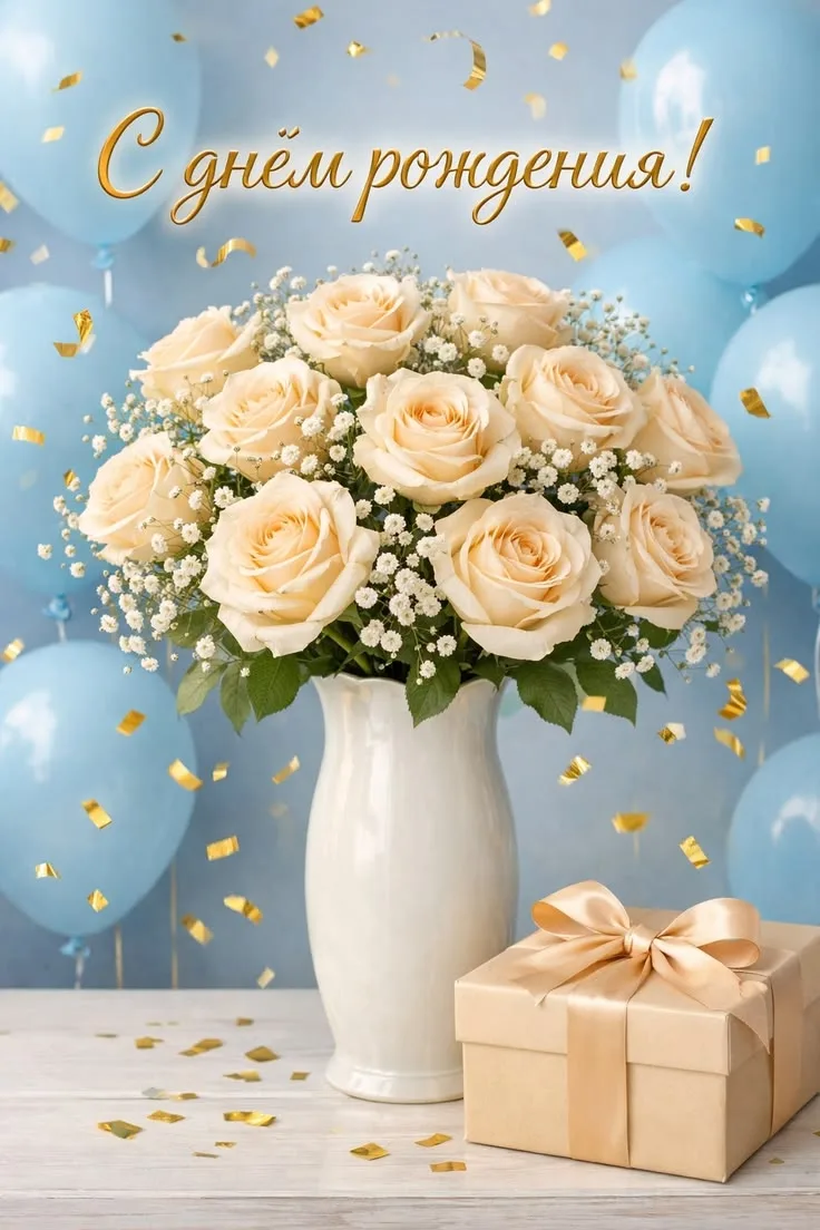 Поздравляем с Днём рождения! 🎂🎁