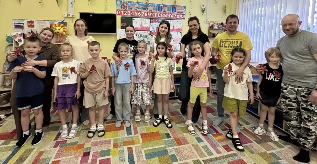 🎗 В «Подготовишке» прошёл трогательный мастер-класс к 9 Мая  В подготовительной группе №9 состоялась