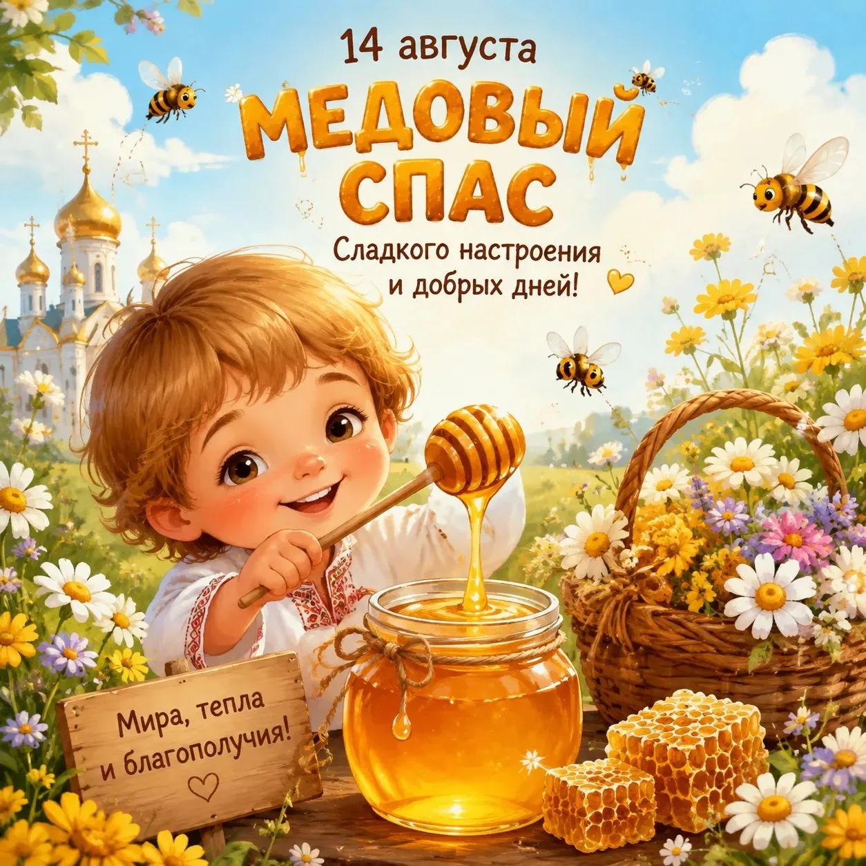 🍯Последний летний привет: встречаем Медовый Спас!