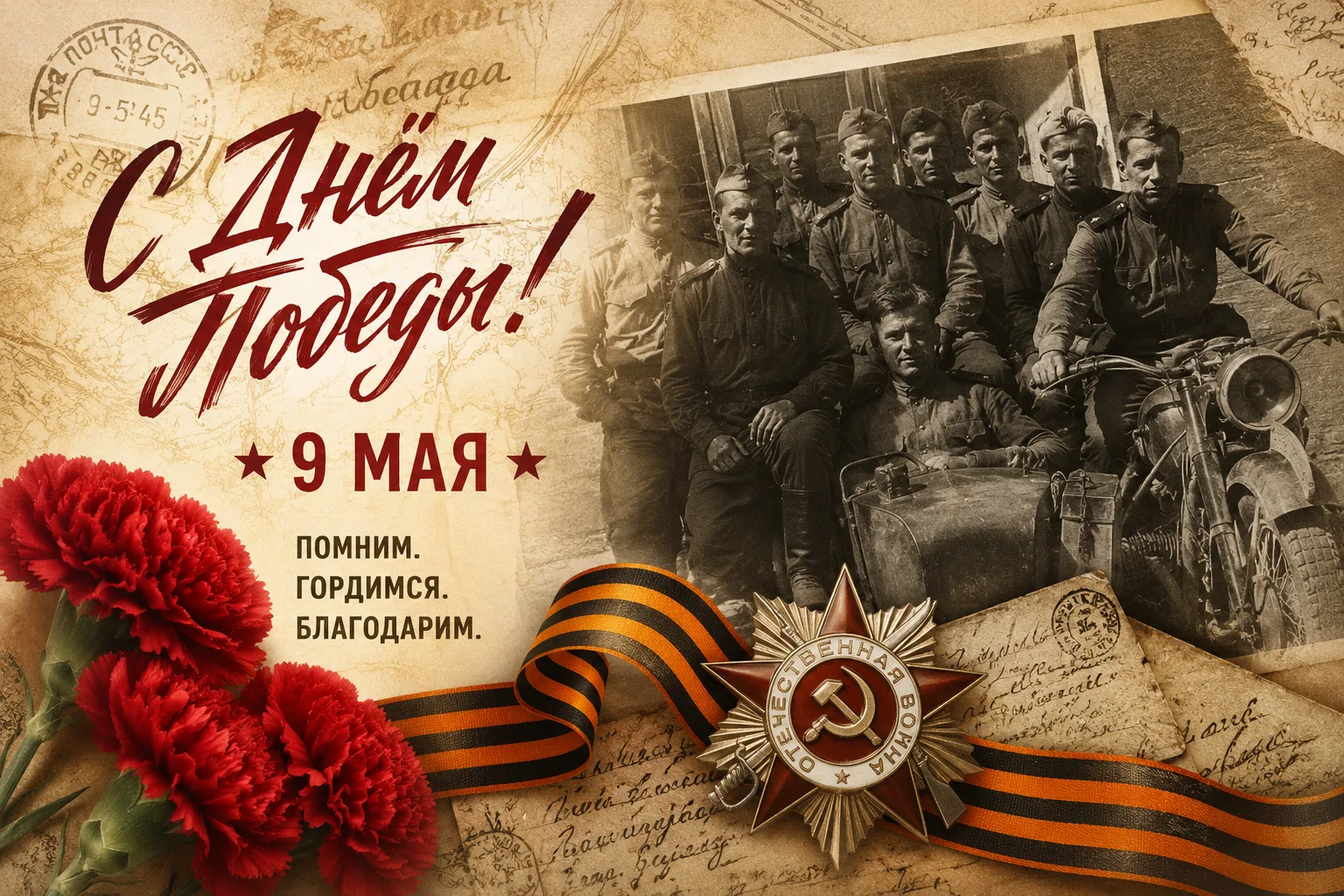 С праздником Великой Победы