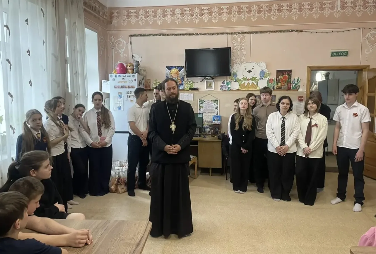 4 мая, в дни празднования Светлого Воскресения Господня, учащиеся и участники семейного клуба «Любов